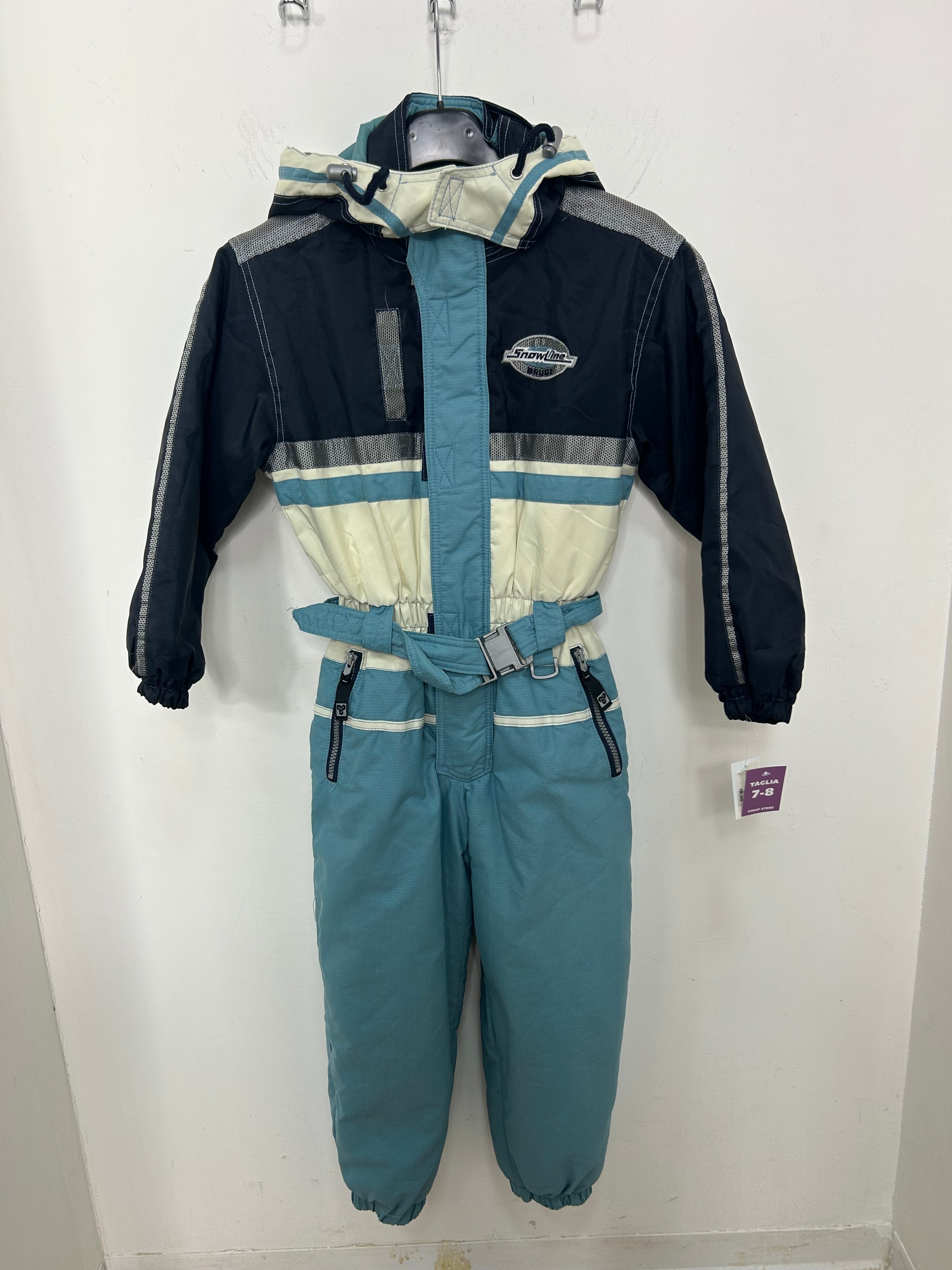 TAGLIA 6/7 ANNI-Tuta intera Snowline Brugi